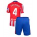 Maillot de foot Atletico Madrid Conor Gallagher #4 Domicile vêtements enfant 2024-25 Manches Courtes (+ pantalon court)